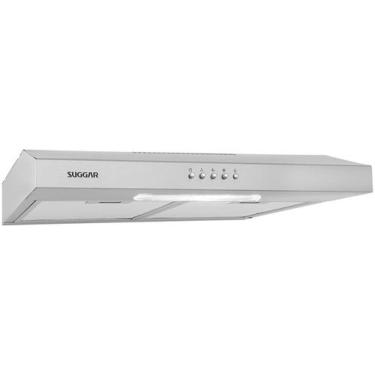 Imagem de Depurador de ar Slim 60 Cm Inox Suggar, Prata, 110V