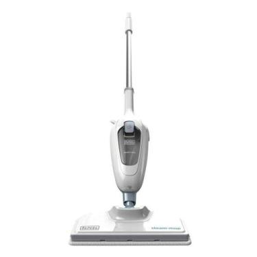Imagem de Mop Vaporizador 7 Em 1 Para Pisos Steam Black Branco - Black & Decker,