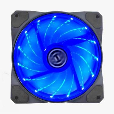 Imagem de Cooler para gabinete hoopson 12x12 led mod cl-015a