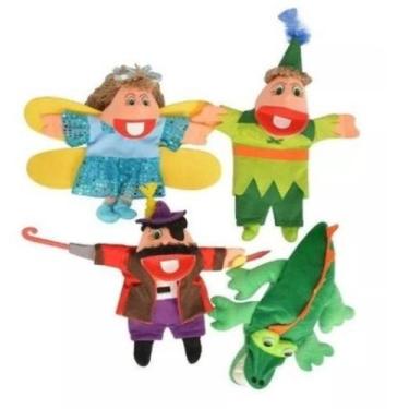 Imagem de Kit Fantoches História Do Peter Pan 4 Membros   - Fantoches Gonzaga