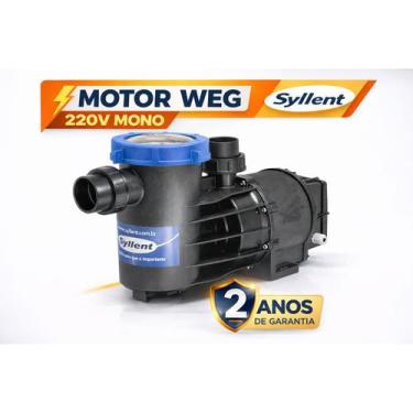 Imagem de Bomba para piscina autoescorvante silenciosa 1/3cv 220v mono ip68 syll