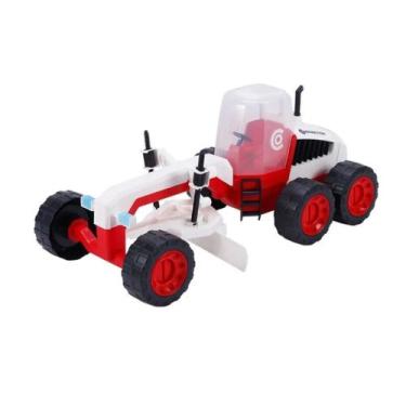 Imagem de Trator patrol construction com lâmina frontal - usual - Usual Brinqued