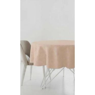 Imagem de Toalha de Mesa Redonda Plástica Térmica Floral 1,38m - Congratulations