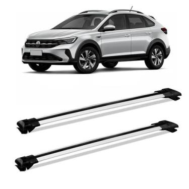 Imagem de Rack de Teto Travessa Prata Nivus Aluminio Projecar - VW-165