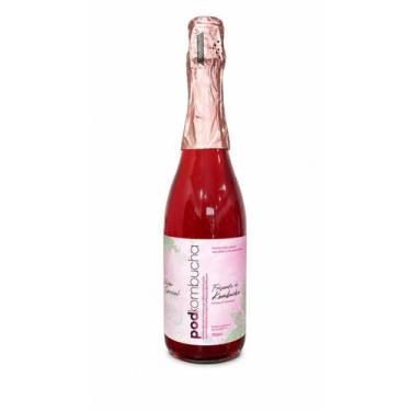 Imagem de Espumante de Kombucha Cereja e Framboesa 750ml - Pod - Pod Kombucha