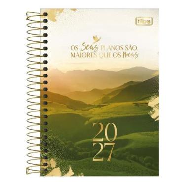 Imagem de Agenda Bíblica 2027 Espiral Diária Devocional 12,9cm X 18,7cm M5 - Til
