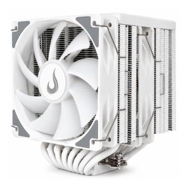 Imagem de Air Cooler Rise Mode Storm 8 White, ARGB, 120mm, Branco - RM-ACST-ARGB