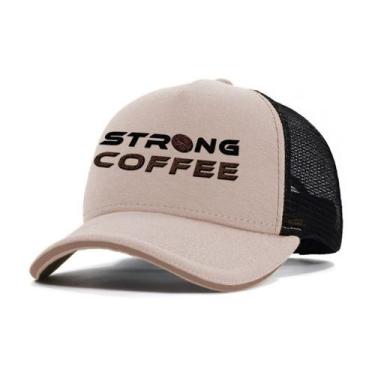 Imagem de Boné Strong Coffee - Modelo Trucker - Unissex - Strongcoffee