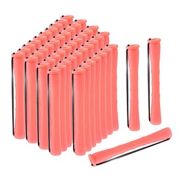 Imagem de Newmind Hastes de permanente onduladas para cabelos ondulados, pequeno, médio, grande, natural, cacheado, ondulado, estilo de cabelo, com kit de faixa de borracha, ferramentas de modelagem para cabeleireiro – 50 peças 1,3 cm