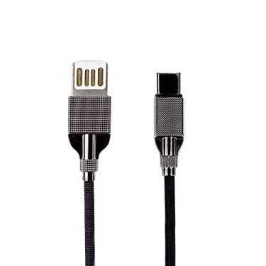 Imagem de CABO USB P/TIPO C MODELO FLY WING 1M PRETO