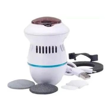 Imagem de Lixa Lixadeira Esfoliadora Para Os Pés Elétrico Recarregável