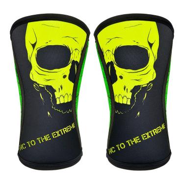 Imagem de Joelheira Alta Performance - 7mm - Caveira (Par) PP