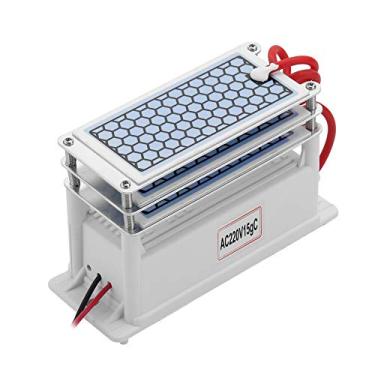 Imagem de Tingpai Ge dor de de cerâmica portátil 15g / h Longa vida útil Três compri os de Placa integ da Purificador de água do ar Ozonizador