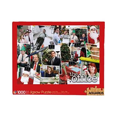 Imagem de AQUARIUS The Office Puzzle (Quebra-cabeça de 1000 peças) – Sem brilho – Ajuste preciso – Oficialmente licenciado pela mercadoria e colecionáveis – 50 x 71 cm