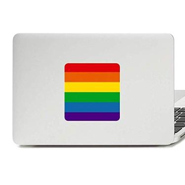 Imagem de Adesivo arco-íris gay lésbicas bissexuais lGBT decalque vinil paster laptop decoração PC