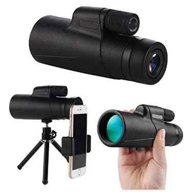 Imagem de Telescópio monocular, zoom 10-30X42 HD à prova d'água - alta potência à prova de choque, com adaptador de telefone, suporte para tripé, para observação de pássaros, acampamento, caminhadas, viagens,