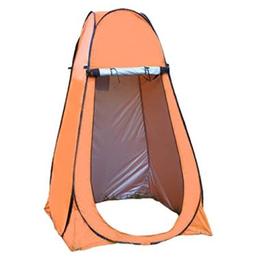 Imagem de Guarda-roupa Camarim Portátil Camping Chuveiro Tenda Dobrável Mover Zíper Provador Portátil Leve Para Exteriores Interiores armário