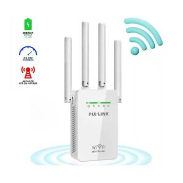 Imagem de Wi-Fi Livre de Interrupções: Repetidor com 4 Antenas e Amplificador de