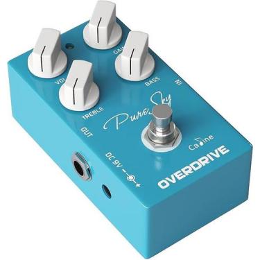 Imagem de Pedal de Guitarra Elétrica Caline Pure Sky Overdrive Pedaleira de Efei