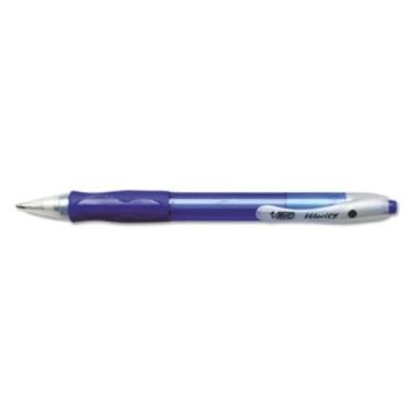 Imagem de BIC Caneta Esferográfica Retrátil Velocity, Tinta, Média, Dúzia (Vlg11Be) 1 Unidade (Pacote Com 12) Azul