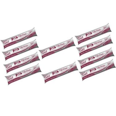 Imagem de Divina Dama Hene Em Gel 08x180gr Preto Medio Bisnaga Queratina Incolor