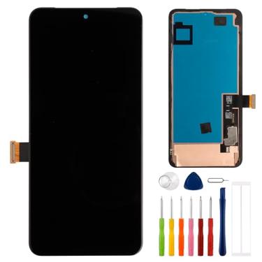 Imagem de E-yiiviil Tela digital LCD compatível com Google Pixel 8 Pro GC3VE G1MNW 17.0 cm polegadas tela LCD digitalizador montagem com ferramentas gratuitas (suporte para impressão digital)