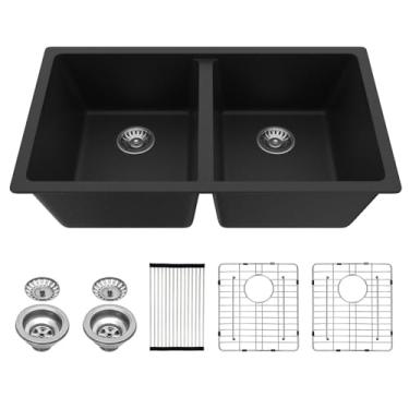 Imagem de Composto de granito preto para pia de cozinha 33