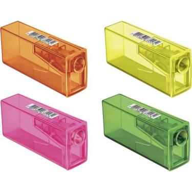 Imagem de Apontador com Depósito Neon Faber Castell - Faber-Castell