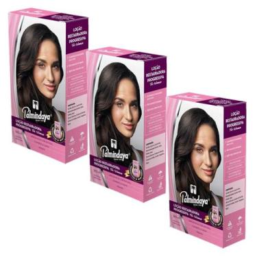 Imagem de Kit 3 Loção Restauradora Feminina Rosa 160Ml - Palmindaya