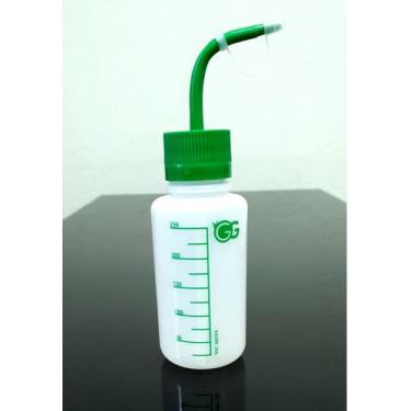 Imagem de Kit 02 Pissetas Plasticas Bico Verde ou Azul Graduada - Frasco Plástic