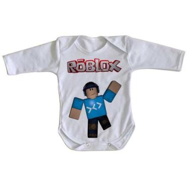 Imagem de body nenê criança roupa bebê manga longa Roblox Game - Empório Dutra, 