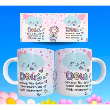 Imagem de Caneca gospel frases religiosas versículos bíblicos motivacionais 78 -