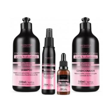 Imagem de Kit Capilar Ácido Hialurônico - Uso Obrigatório - Facinatus