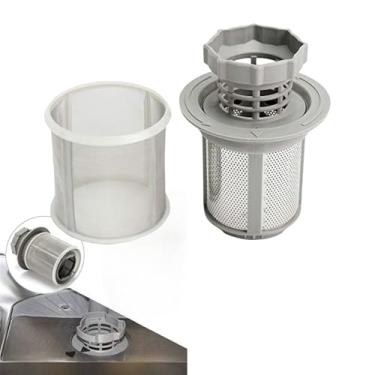 Imagem de 427903 Filtro de lava-louças, para filtro de lava-louças Bosch Siemens, microfiltro de malha de substituição compatível com máquinas de lavar louça Bosch Neff Siemens