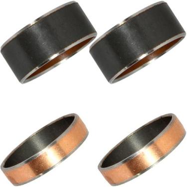 Imagem de Kit bucha interna externa atrito deslizante do garfo bengala CG160 Fan