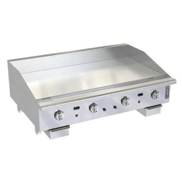 Imagem de Chapa Termostática de Mesa a Gás Venâncio Restaurant New Gaveta Externa 120cm R48CT-48TN