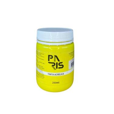 Imagem de Tinta Acrílica Artística Paris Premium Amarelo Limão 250ml
