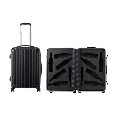 Imagem de Mala para garrafa de vinho | Comporta 12 garrafas de tamanho padrão de 750 ml | Estojo universal para bagagem de avião, Wein, 12 bottle