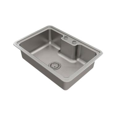 Imagem de Cuba Docol Massima 68x48 1611516 Inox Escovado