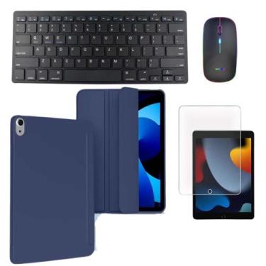 Imagem de Case Magnética + Teclado Bluetooth + Mouse + Película para iPad 10 Ger