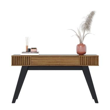 Imagem de Conjunto Aparador E Mesa De Centro Royal Noce Milano Preto