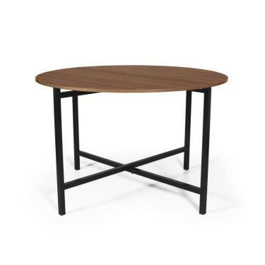 Imagem de Mesa De Jantar 4 Lugares Redonda Dobrável Prática Noronha - Straub Web