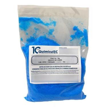 Imagem de Sulfato de Cobre 5h2o - saco 500g - Quimisul