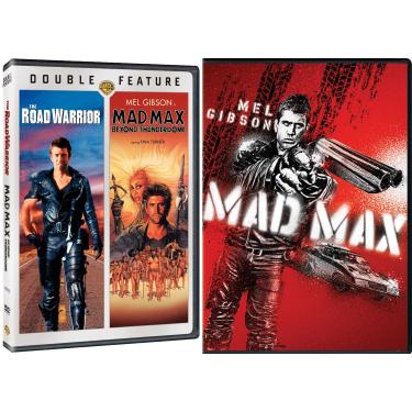 Imagem de Warner Home Video Trilogia Mad Max - Road Warrior + Beyond The Thunderdome Pacote Com 3 Filmes De Ação 35º Aniversário Mel Gibson