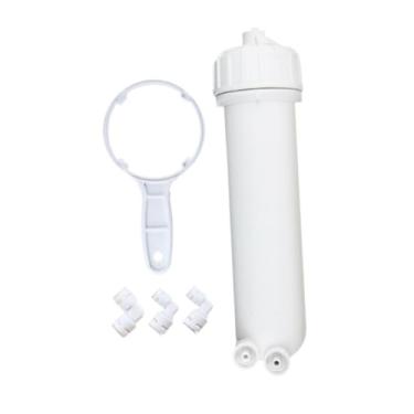 Imagem de Ｂｅｓｇａ Peças para filtro de água com membrana RO, multifuncional, fácil instalação, alto desempenho, uso doméstico, kit de substituição para carcaça RO, 3013