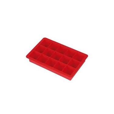 Imagem de Forma de Gelo em Silicone, 15 Cubos de 30ml, 19 x 13 x 4 cm, Cores Sortidas