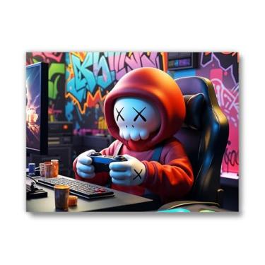 Imagem de Streetwear Fashion Room Decor (UNFRAMED 12 x 16) Pôster de arte de parede de jogos Sneakerhead pôsteres Air Jordans quarto de menino adolescente sala de jogos impressões de arte de parede quarto