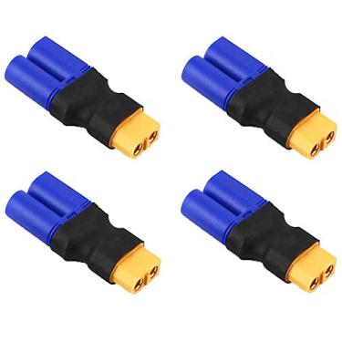 Imagem de Yiqigou Pacote Com 4 Conectores Fêmea Xt60 Para Adaptador De Conversão Macho Ec5 Bateria Rc Lipo