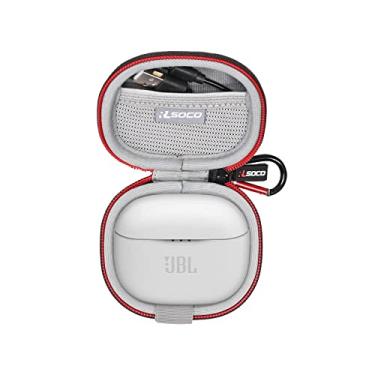 Imagem de RLSOCO Estojo rígido para fones de ouvido sem fio Tune 120TWS/Tune 125TWS/Tune 215TWS e compatível com os fones de ouvido Anker Soundcore Liberty 3 Pro (apenas estojo)