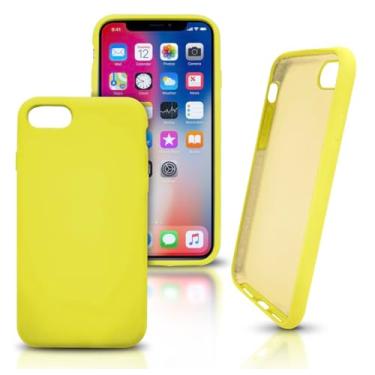 Imagem de Capa para iPhone SE 2 (2ª/3ª Geração) – Capa de silicone durável à prova de choque com forro de microfibra macia, capa para iPhone com proteção antiarranhões e quedas – Capa protetora para celular
